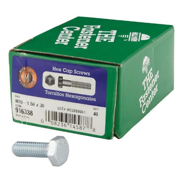 Hillman Hex Head Cap Screw, 1-1/2 in L, 30 PK 5305966 - main